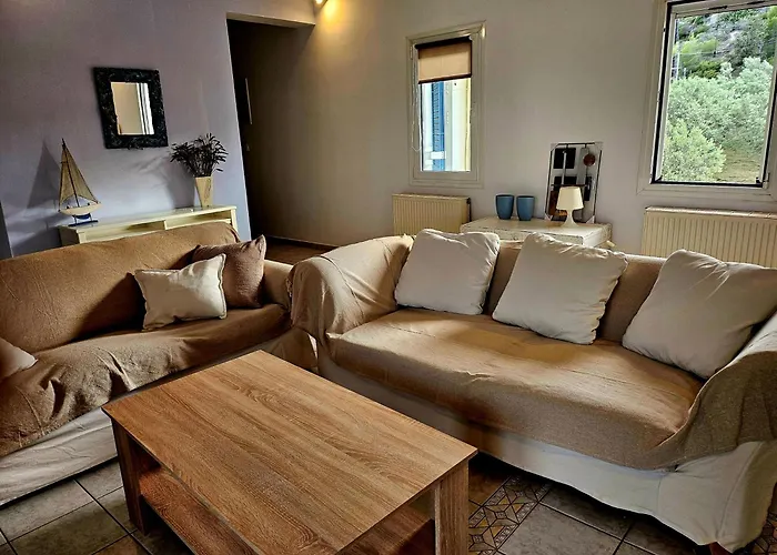 Kounoupisea Holidays House Με Υπεροχη Θεα Στο Πορτο Χελι Prázdninový dům