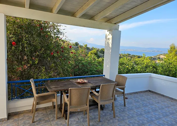 Kounoupisea Holidays House Με Υπεροχη Θεα Στο Πορτο Χελι Ferienhaus Porto Heli